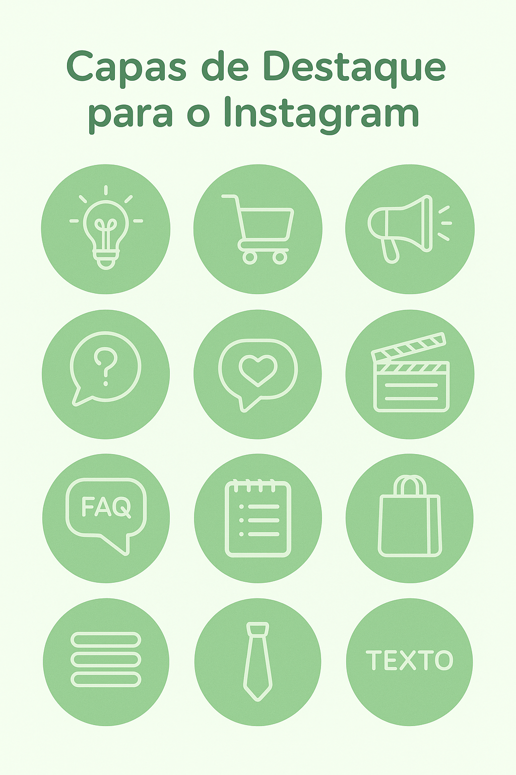 Capas para stories Amari Design